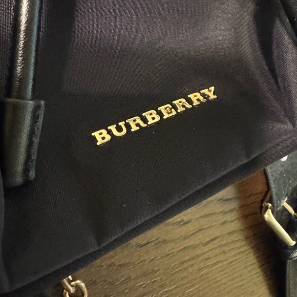 Bb rucksac in black and tan - Picture 3 of 3